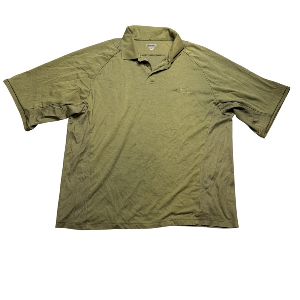 🫶 Sage Men’s Polo‎ Shirt Classic Fit Size XL 🫶